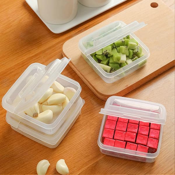 Smør- og ostebeholder – Pladsbesparende flip-top beholder 1 stk.