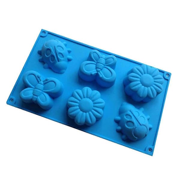 Cupcake bageforme kageforme forme slik sommerfugl blomst insekter G