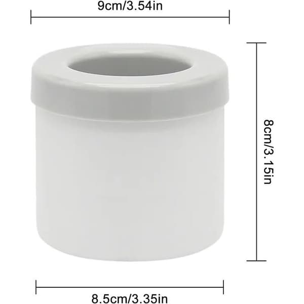 Isform, 2 stk, silikone, låg, 60 terninger, genanvendelig