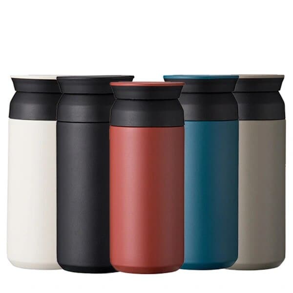 Termokrus 350ml, rustfrit stål, isoleret, khaki