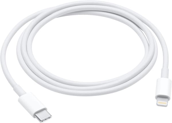 Apple USB-C - Lightning Kabel 1 Meter Vit
