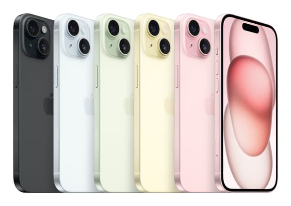 Apple iPhone 15 256GB Svart
