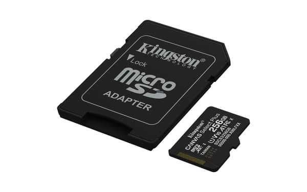 Kingston Canvas Select Plus microSDXC 256GB + SD adapter
