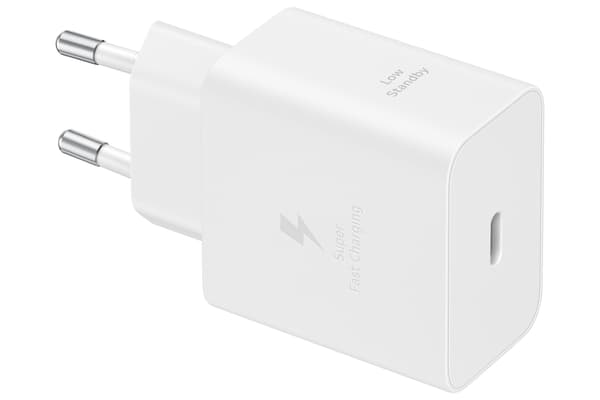 Samsung USB-C Snabbladdare 45W + USB-C Kabel Vit