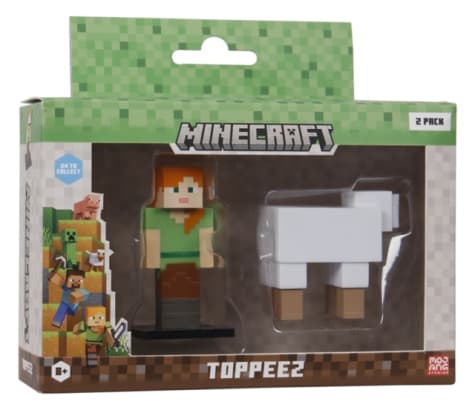 Minecraft 3D Figur 2-pak, 1 stk