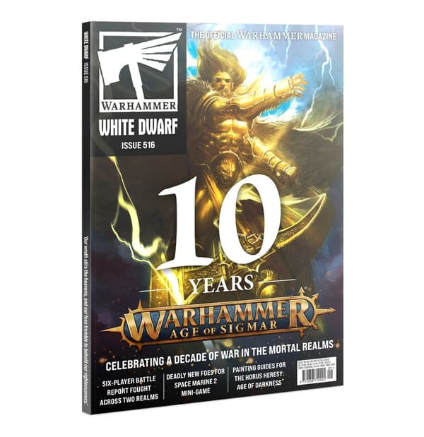 Warhammer-lehti 516 White Dwarf