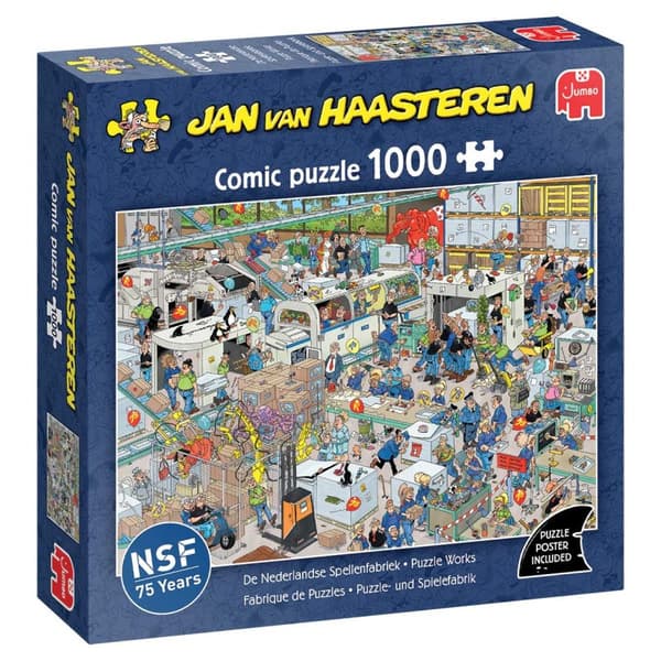 Jan van Haasteren - Puzzle Works, 1000 bitar