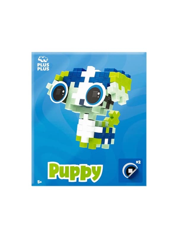 Plus-Plus Kæledyrspakke – Hundehvalp