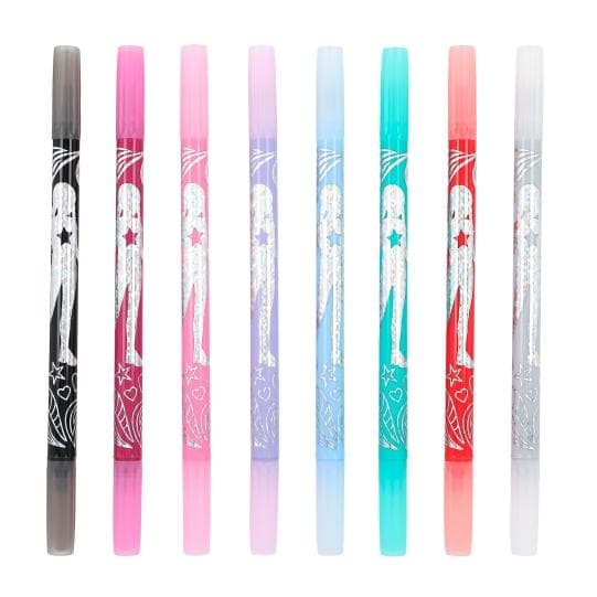TOPModel Kalligrafi- & Finelinerpennor,8-pack