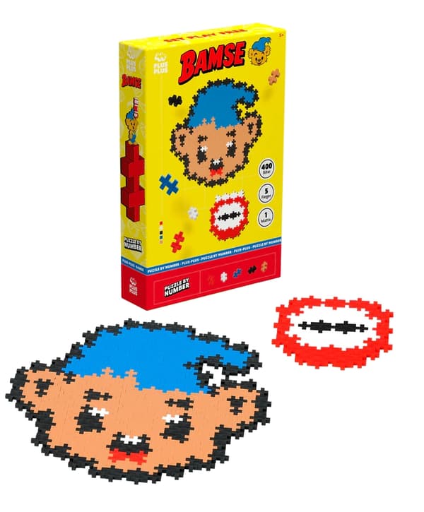 Plus-Plus Bamse & Dunderhonung 400 kpl