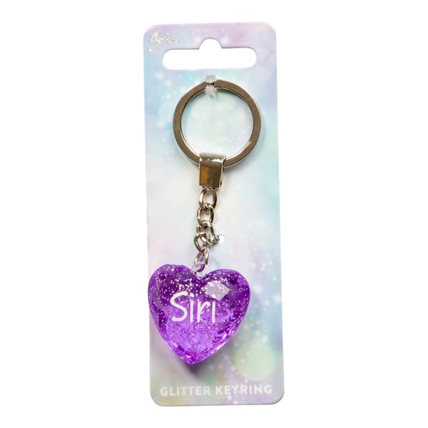Avaimenperä Glitter Heart Siri