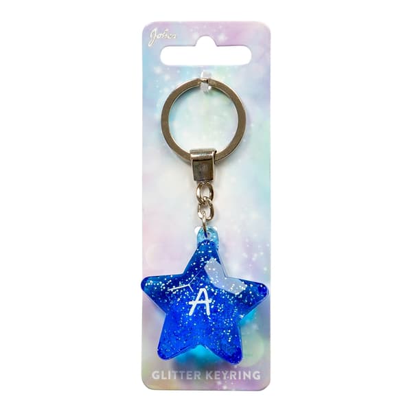 Avaimenperä Glitter Star A