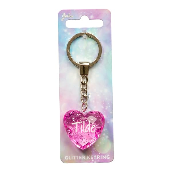 Avaimenperä Glitter Heart Tilde