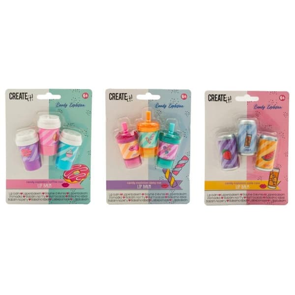 Create It! Huulivoidepurkit/Kupit Candy Explosion