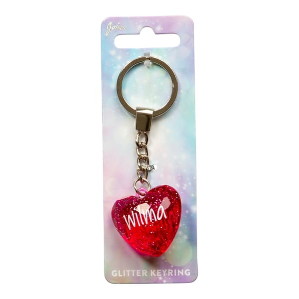 Avaimenperä Glitter Heart Wilma