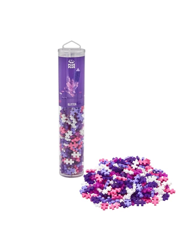 Plus Plus Glitter Värisetti, 240 Osat