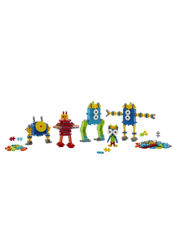 Plus-Plus Opi Rakentamaan Robotteja