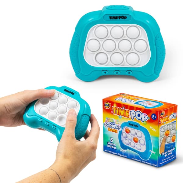 Time Pop Light Up Push Popper -peli sininen