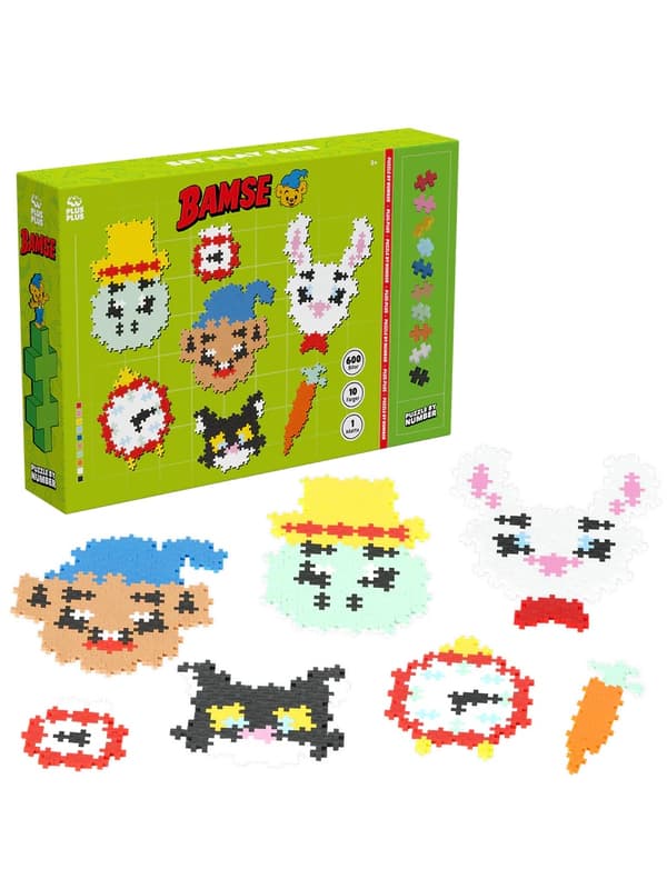 Plus-Plus Bamse & Ystävät 600 kpl