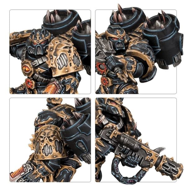 Warhammer 40k Chaos Space Marines: Raptors