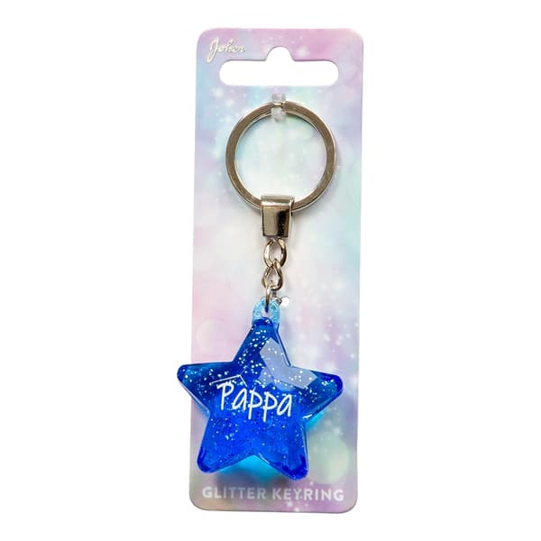 Avaimenperä Glitter Star Isä
