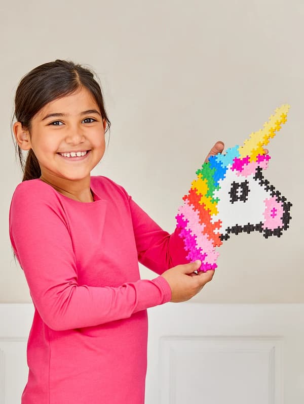 Plus-Plus Puzzle By Number Unicorn 250pcs