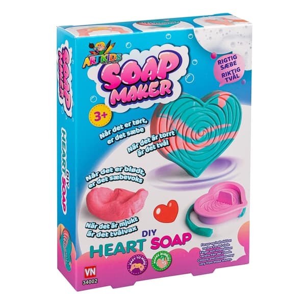 Soap dough, hjärta