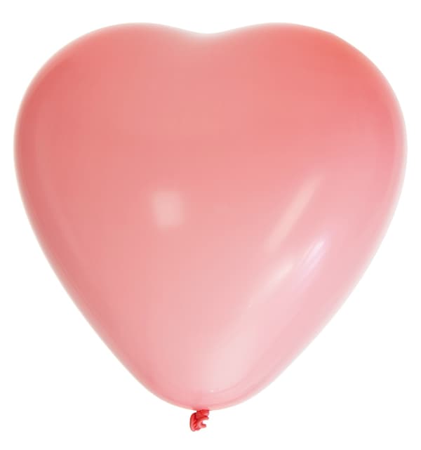 Ilmapallot 38 cm Sydän Pinkki 8 kpl