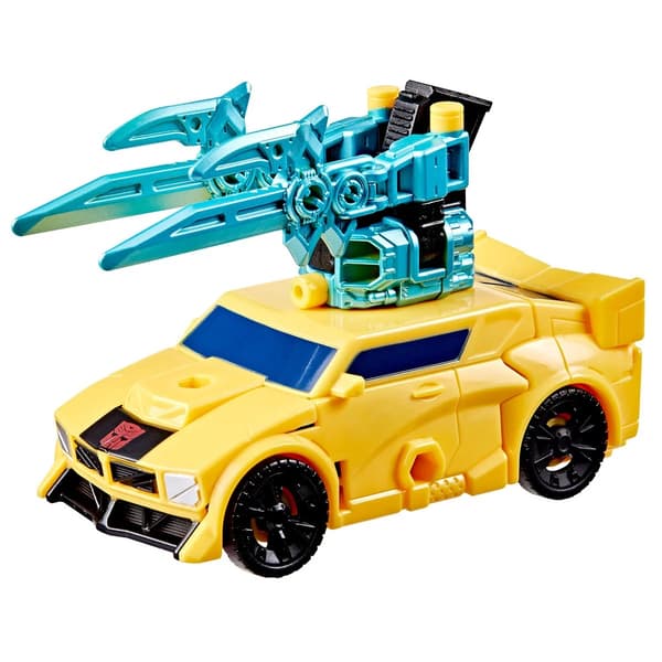 Transformers Cyberworld Armored Cyber Changers, Bumblebee
