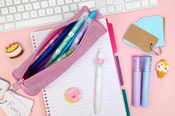 Sense Penalhus Glitter Rosa