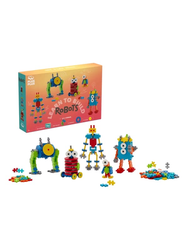 Plus-Plus Opi Rakentamaan Robotteja