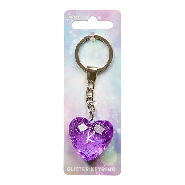 Avaimenperä Glitter Heart K