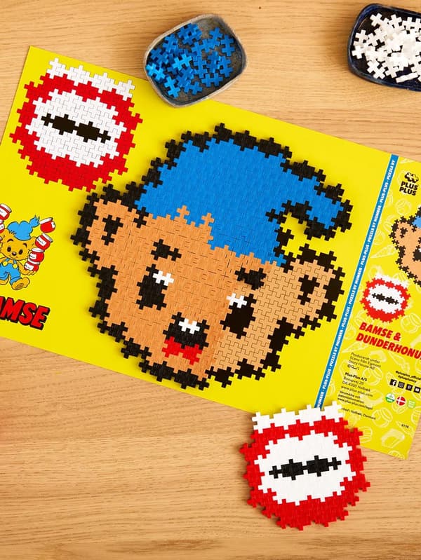 Plus-Plus Bamse & Dunderhonung 400pcs