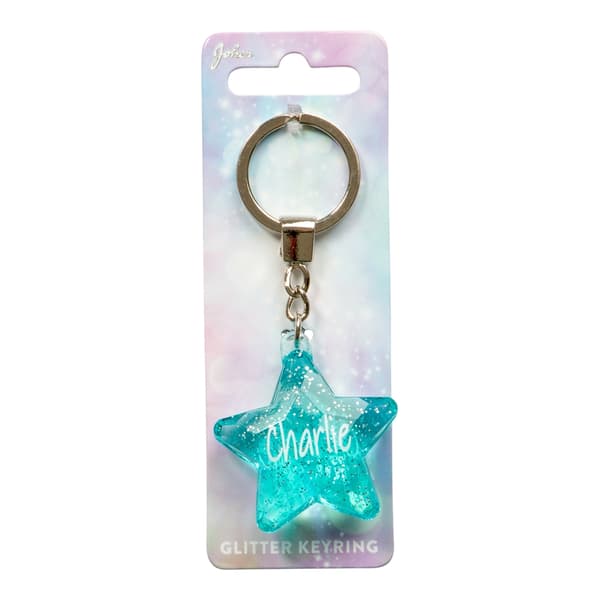 Avaimenperä Glitter Star Charlie