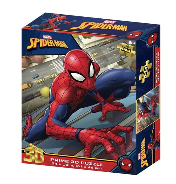Prime 3D Pussel Marvel Spiderman 500 Bitar