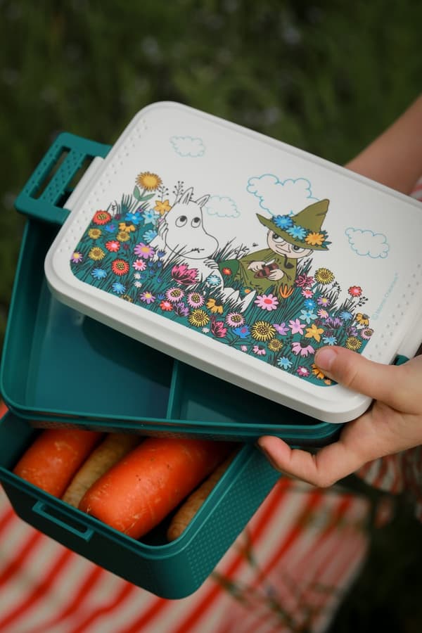 Mumin Äng, Lunchlåda, grön