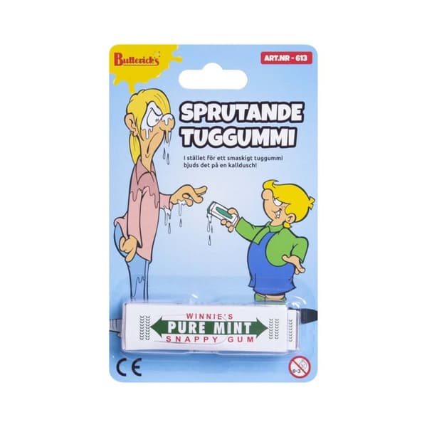 Butterick's Squirting Chewing Gum