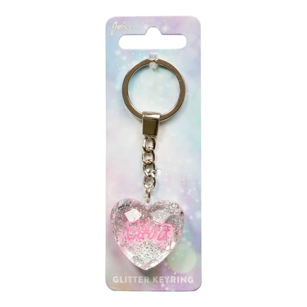 Avaimenperä Glitter Heart Ebba