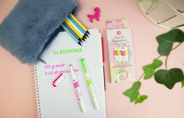 Sense Duo Tip Highlighter 4-Pack