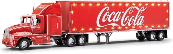 Pussel 3D  Coca-Cola Lastbil med Led