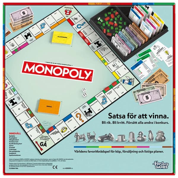 Monopolspil Classic (SE) – Hasbro