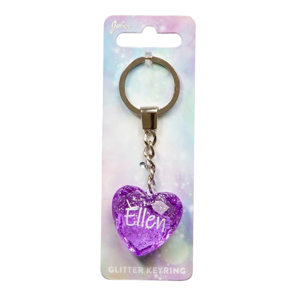 Avaimenperä Glitter Heart Ellen