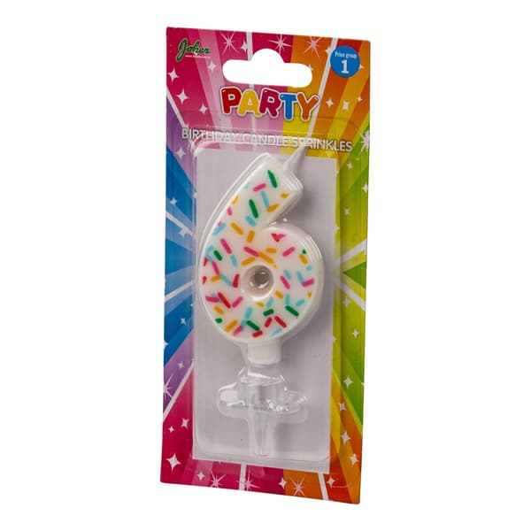 Kagelys SPRINKLES 6 år