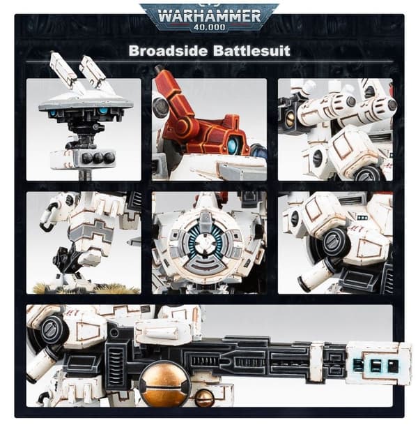 Warhammer 40k T'au Empire: Broadside Battlesuit