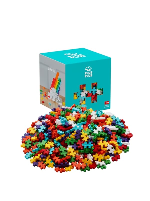 Plus-Plus Rainbow Mix 600 Brikker