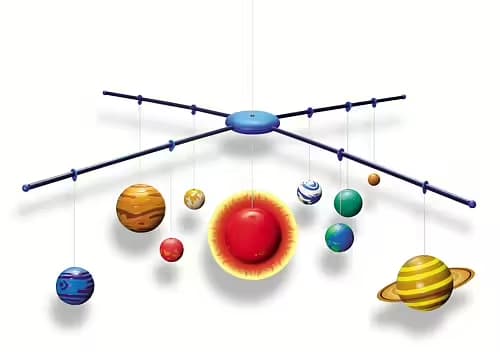 3D Solsystem Model Byggesæt - Kalikå