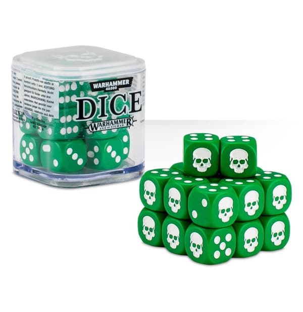 Warhammer 40k Citadel 12mm Dice Set