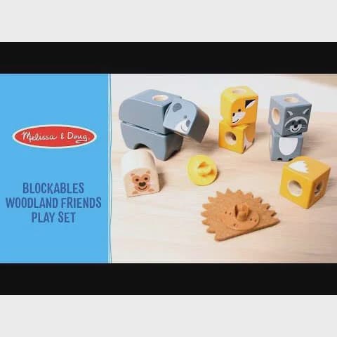 Blockables Metsäolennot – Melissa & Doug