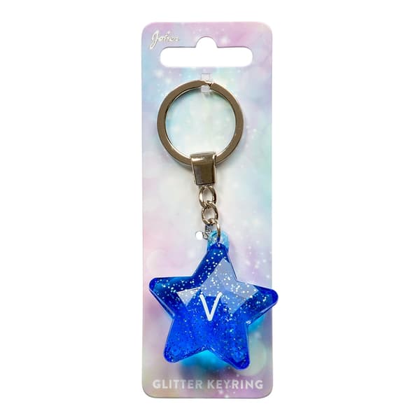 Avaimenperä Glitter Star V