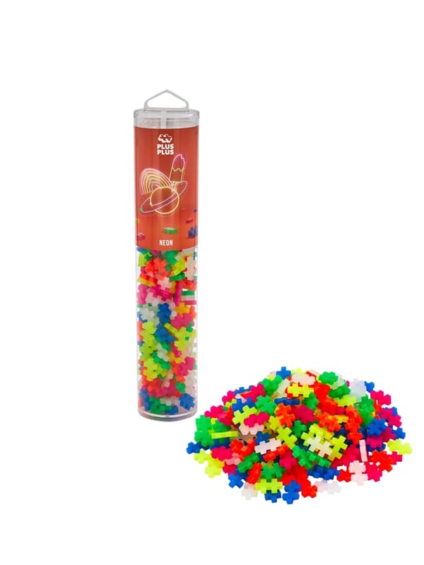 Plus Plus Neon Värisetti, 240 Osat
